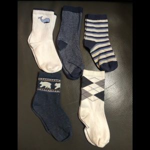 Set of 5 Janie and Jack socks